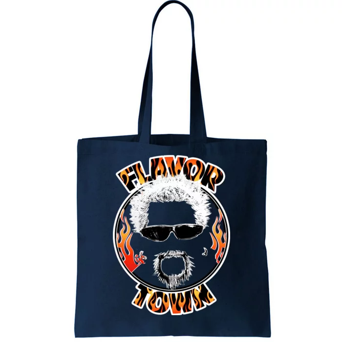 Flavor Town Cooking Guy Tote Bag