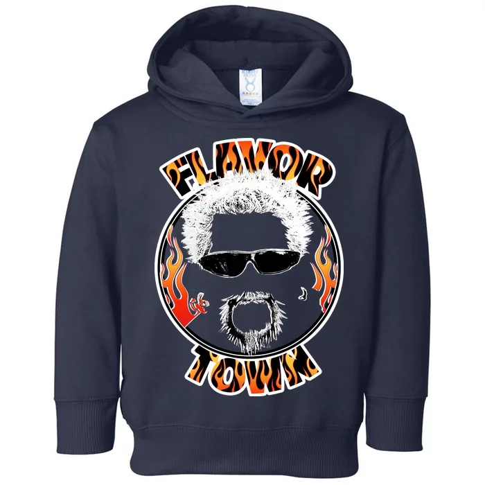 Flavor Town Cooking Guy Toddler Hoodie