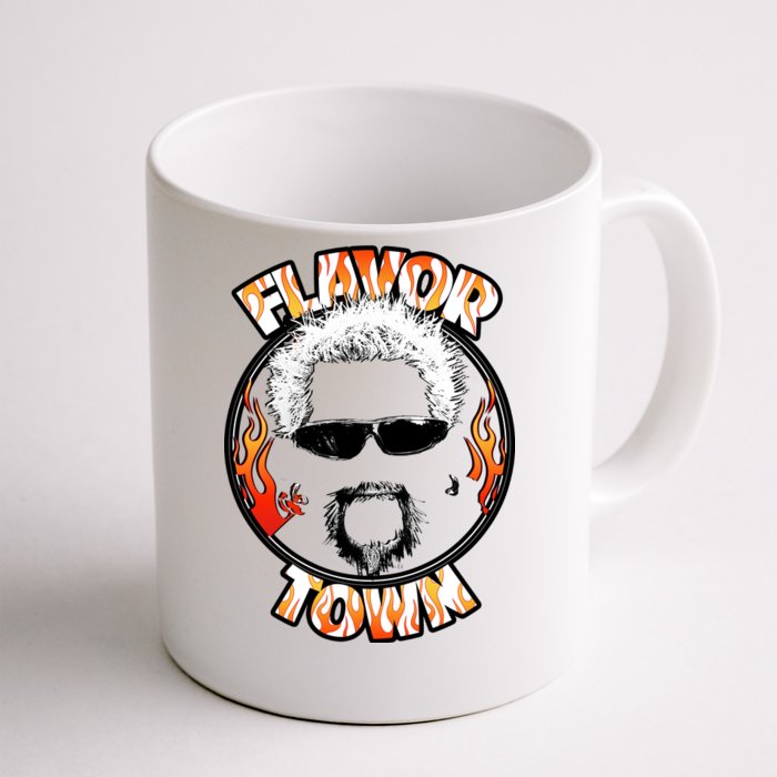 Flavor Town Cooking Guy Front & Back Coffee Mug