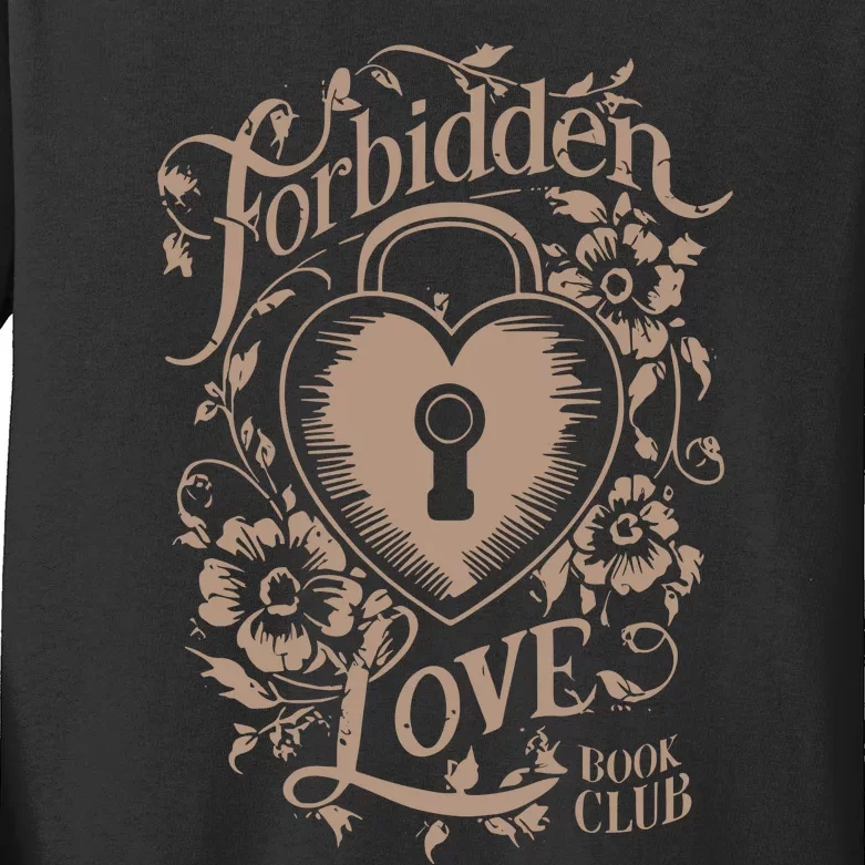 Forbidden Love Book Club Kids Long Sleeve Shirt