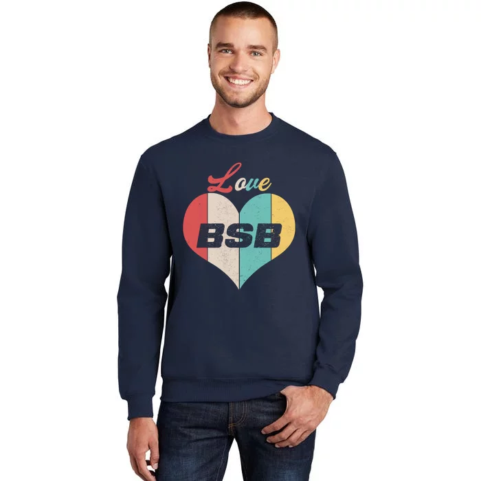 Funny Love BSB Vintage Music 1 Sweatshirt