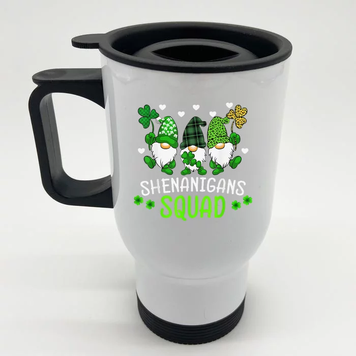 Funny Leprechaun Biden Happy Halloween For St Patrick's Day Front & Back Stainless Steel Travel Mug