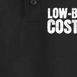 Funny Low Budget Costume halloween Dry Zone Grid Performance Polo