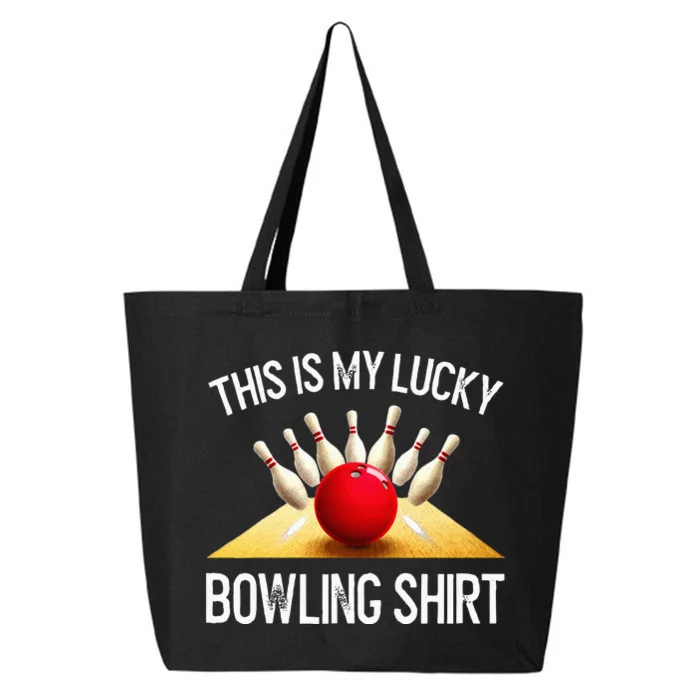 Funny LUCKY BOWLING Team Vintage Retro Gift 25L Jumbo Tote