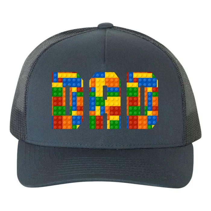 Funny Lego Builder Dad Yupoong Adult 5-Panel Trucker Hat