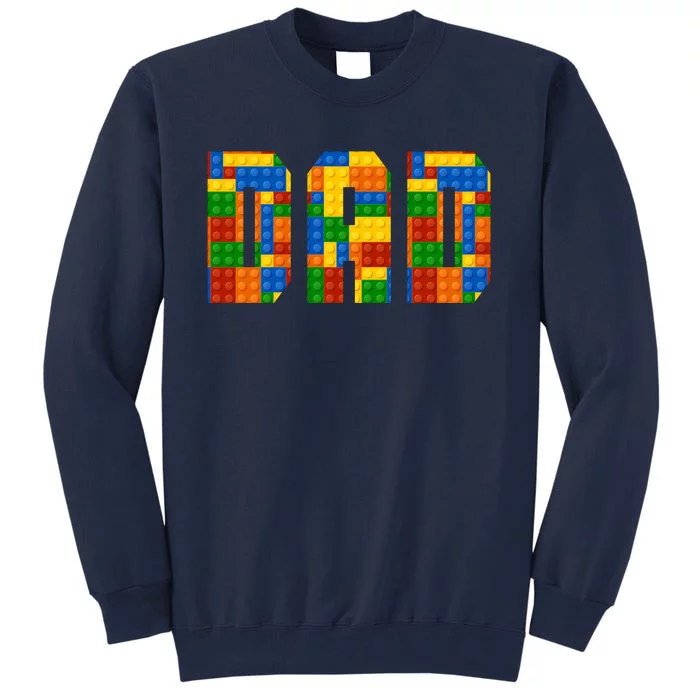 Funny Lego Builder Dad Tall Sweatshirt