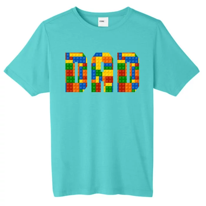 Funny Lego Builder Dad ChromaSoft Performance T-Shirt