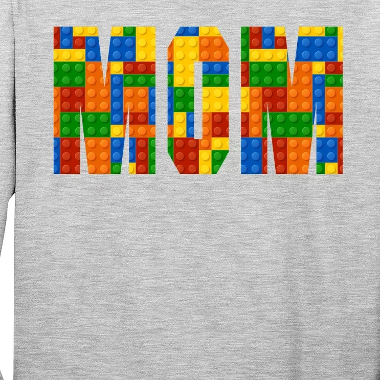 Funny Lego Builder Mom Long Sleeve Shirt