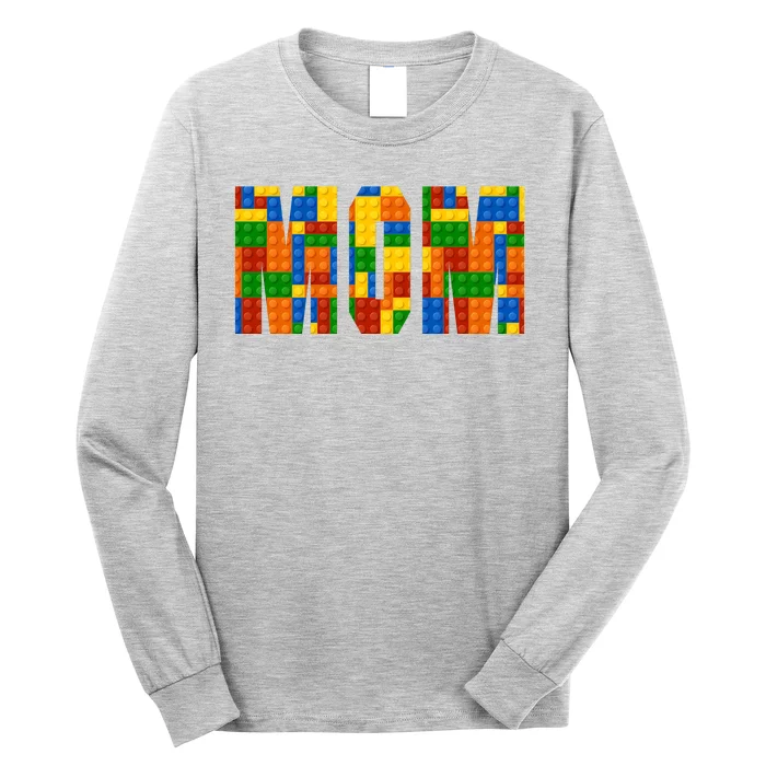 Funny Lego Builder Mom Long Sleeve Shirt