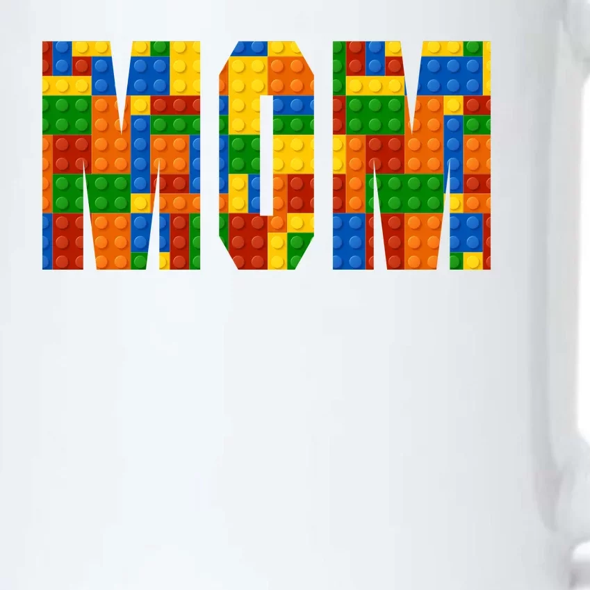 Funny Lego Builder Mom Black Color Changing Mug