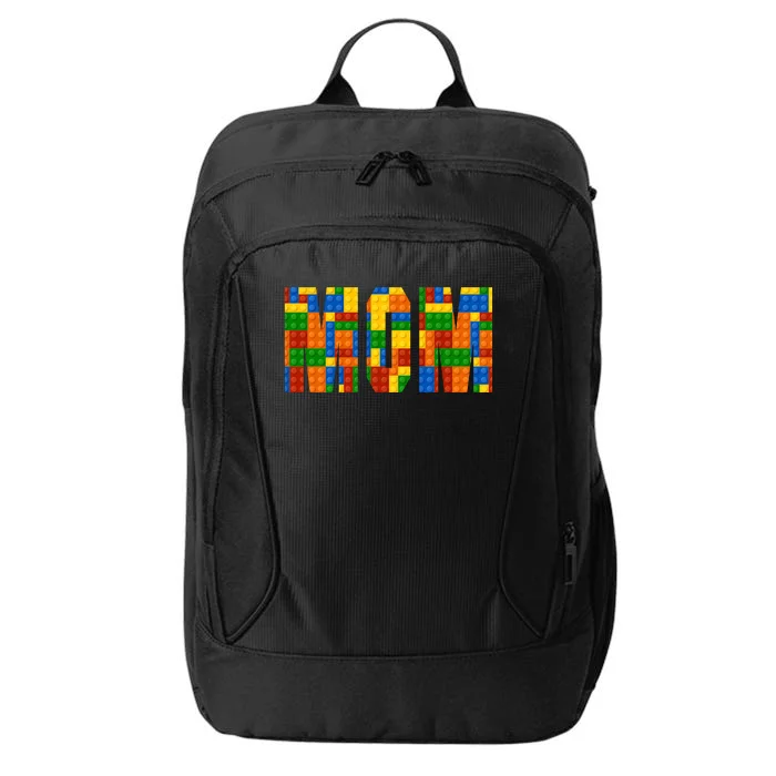 Funny Lego Builder Mom City Backpack