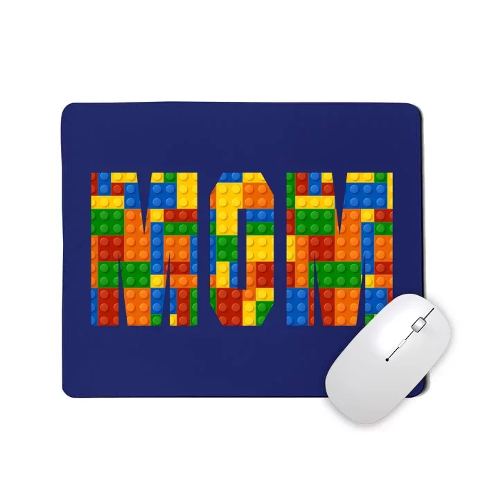 Funny Lego Builder Mom Mousepad