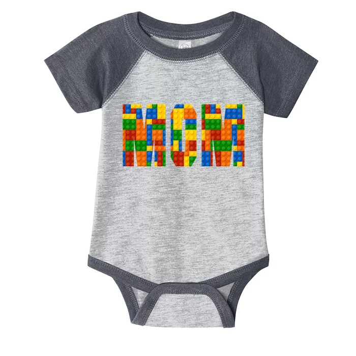 Funny Lego Builder Mom Infant Baby Jersey Bodysuit