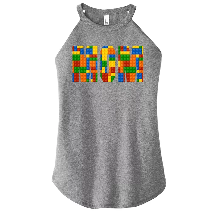 Funny Lego Builder Mom Women’s Perfect Tri Rocker Tank