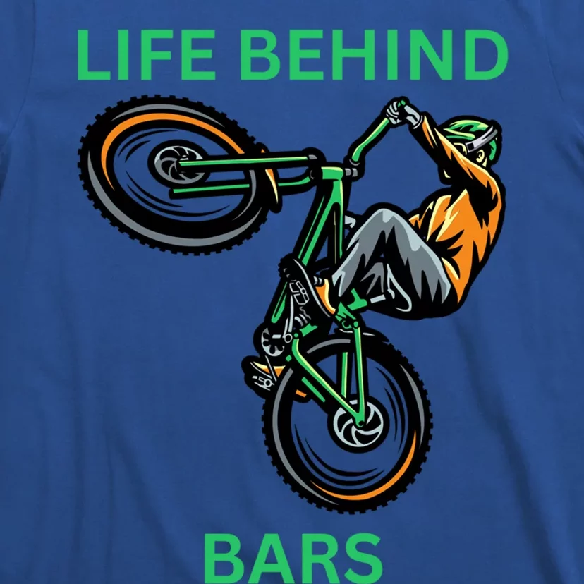 Funny Life Behind Bars Bicycle Trick Gift T-Shirt