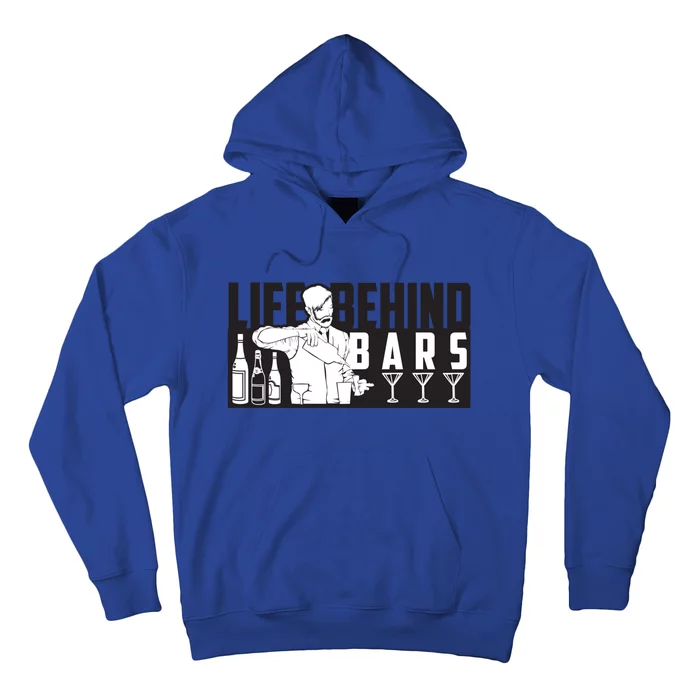 Funny Life Behind Bars And Bartender Gift Hoodie