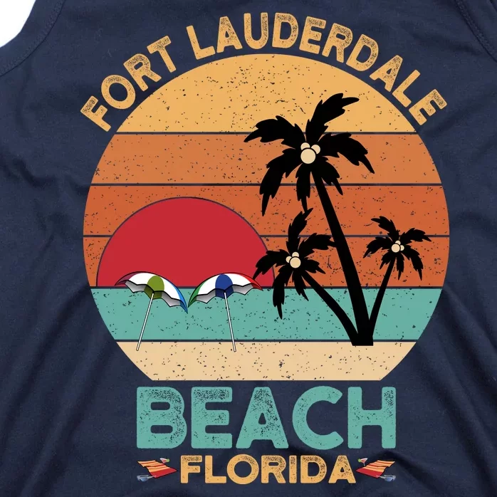 Fort Lauderdale Beach Florida Sunset Tank Top