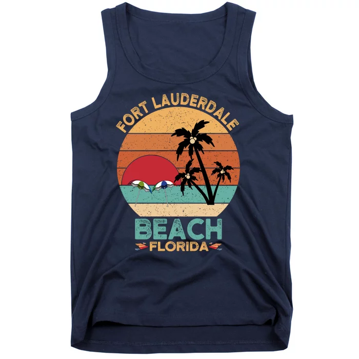 Fort Lauderdale Beach Florida Sunset Tank Top