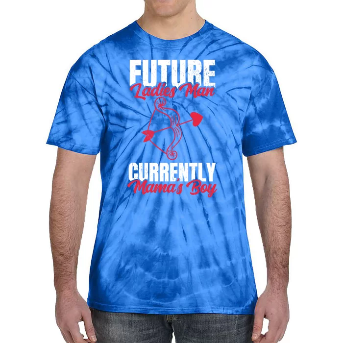 Future Ladies Currently Mama's For Valentines Day Funny Gift Tie-Dye T-Shirt