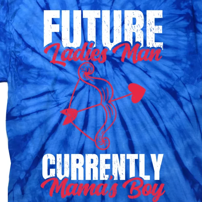 Future Ladies Currently Mama's For Valentines Day Funny Gift Tie-Dye T-Shirt