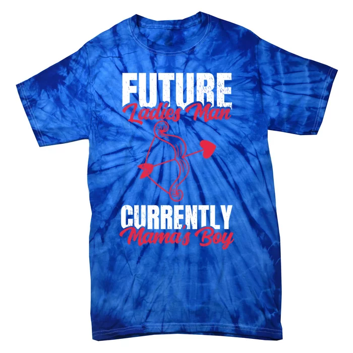 Future Ladies Currently Mama's For Valentines Day Funny Gift Tie-Dye T-Shirt