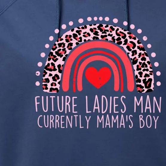 Future Ladies Current Mamas For Valentines Day Cute Gift Performance Fleece Hoodie