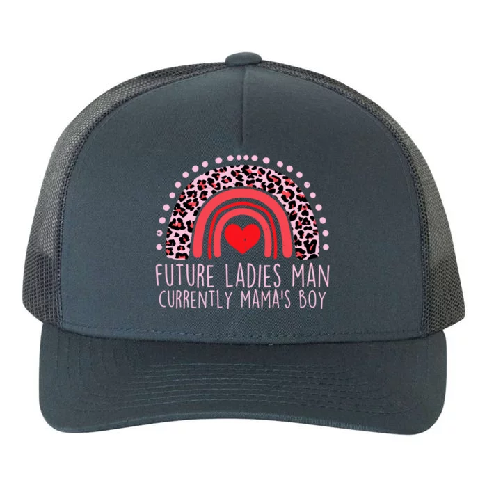 Future Ladies Current Mamas For Valentines Day Cute Gift Yupoong Adult 5-Panel Trucker Hat