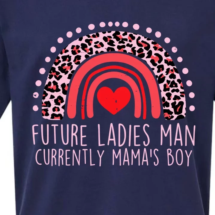 Future Ladies Current Mamas For Valentines Day Cute Gift Sueded Cloud Jersey T-Shirt