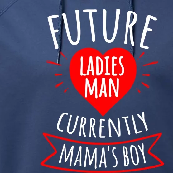 Future Ladies Current Mamas For Valentines Day Cute Gift Performance Fleece Hoodie