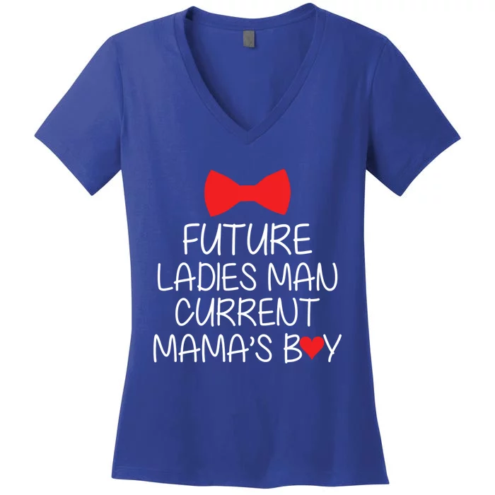 Future Ladies Current Mamas Meaningful Gift Women's V-Neck T-Shirt