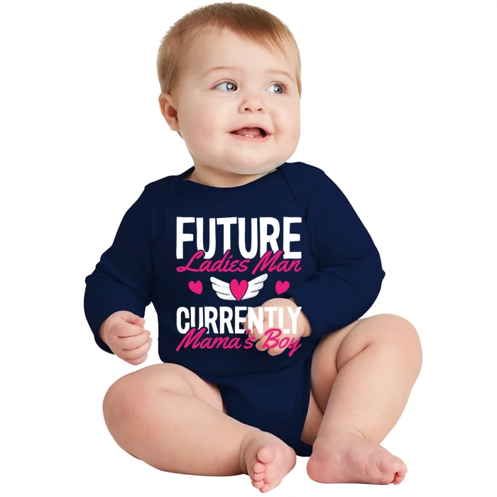 Future Ladies Current Mamas Valentines Day Great Gift Baby Long Sleeve Bodysuit