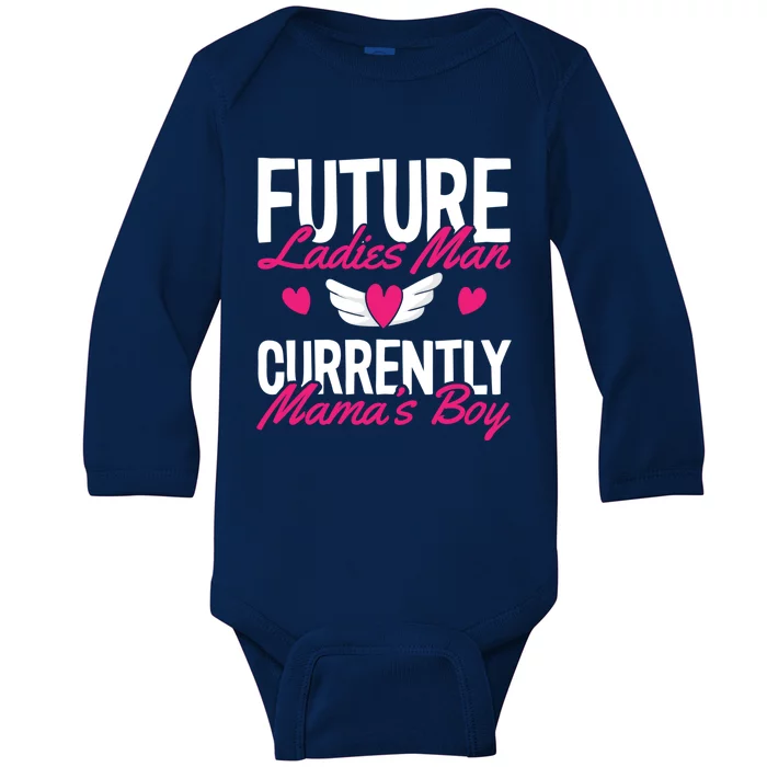 Future Ladies Current Mamas Valentines Day Great Gift Baby Long Sleeve Bodysuit