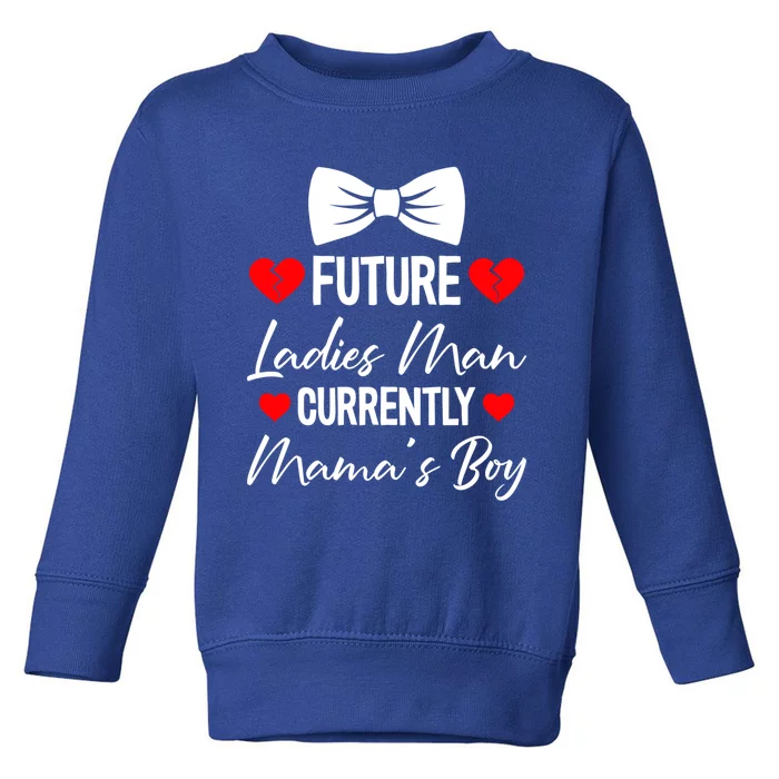 Future Ladies Current Mamas Valentines Day Funny Gift Toddler Sweatshirt