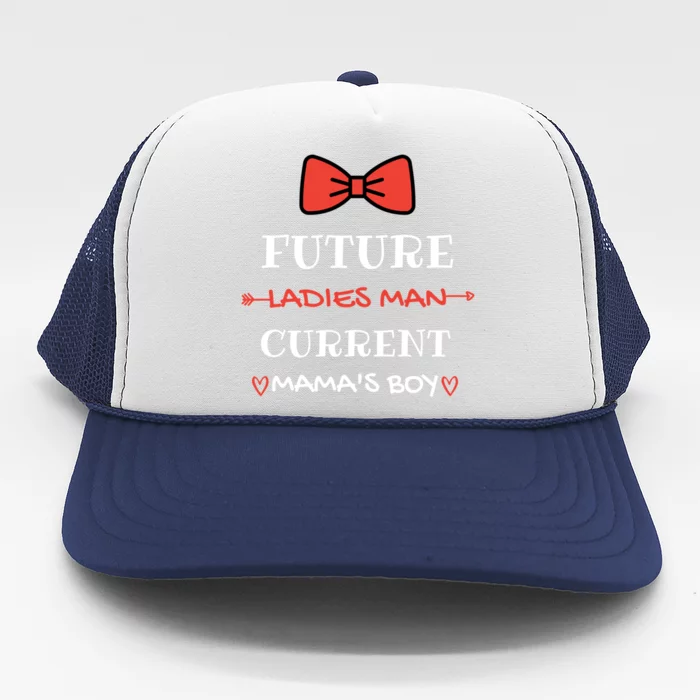 Future Ladies Current Mamas Valentines Day Outfit Cute Gift Trucker Hat