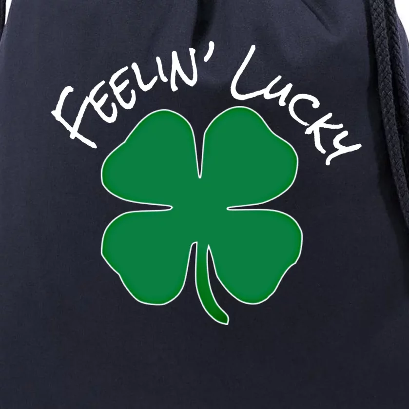 Feeling Lucky Cute Gift Drawstring Bag