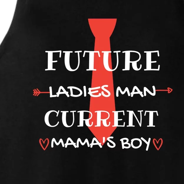 Future Ladies Current Mamas Valentines Day Outfit Gift Ladies Tri-Blend Wicking Tank