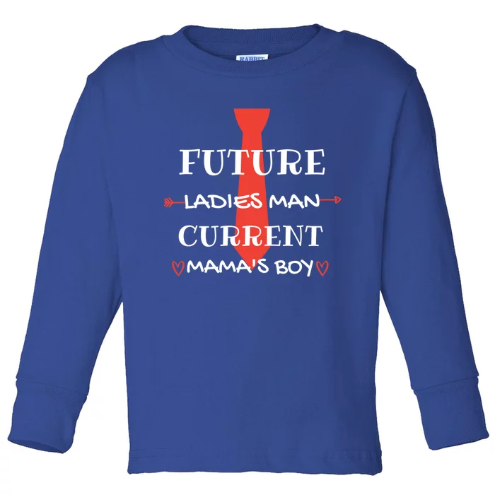 Future Ladies Current Mamas Valentines Day Outfit Gift Toddler Long Sleeve Shirt