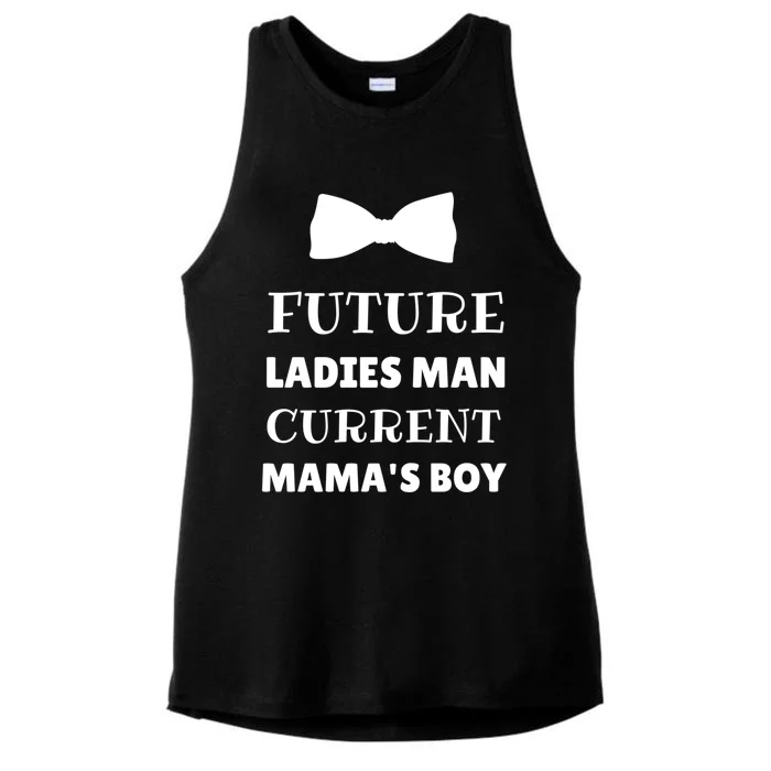 Future Ladies Current Mamas Valentines Day Outfit Gift Ladies Tri-Blend Wicking Tank