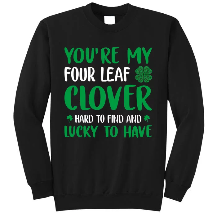 Four Leaf Clover Ireland Irish Proud St.Patrick's Day Sweatshirt