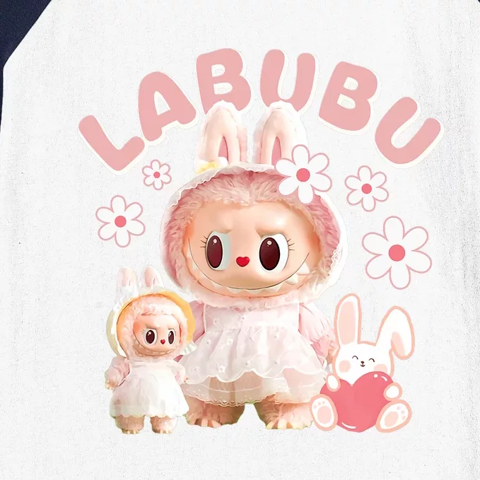 Funny Labubu Cute Labubu The Monsters Meme Baseball Sleeve Shirt