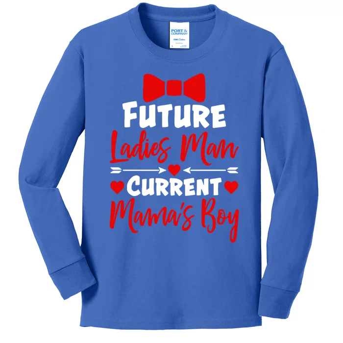 Future Ladies Current Mama's Cute Gift Valentine's Day Gift Kids Long Sleeve Shirt