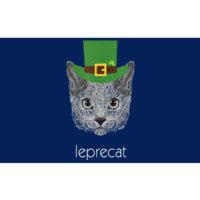 Funny Leprechaun Cat Leprecat St Patricks Day Bumper Sticker