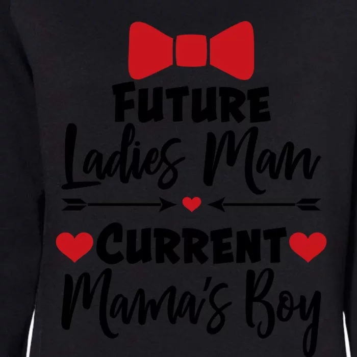 Future Ladies Current Mama's Valentines Gift Womens California Wash Sweatshirt