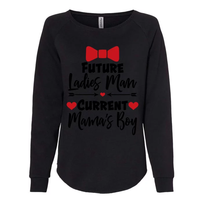 Future Ladies Current Mama's Valentines Gift Womens California Wash Sweatshirt