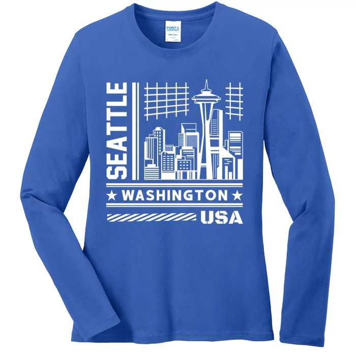 Famous Landmarks Cute Gift Ladies Long Sleeve Shirt