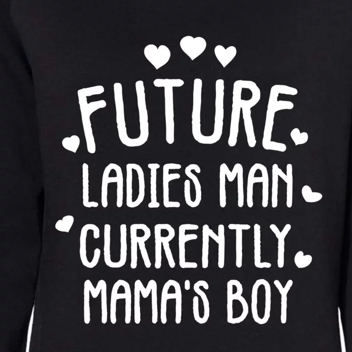 Future Ladies Current Mama's Cute Love Mom Gift Womens California Wash Sweatshirt