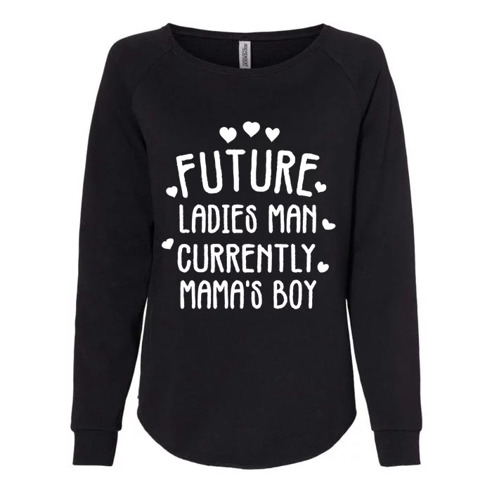 Future Ladies Current Mama's Cute Love Mom Gift Womens California Wash Sweatshirt