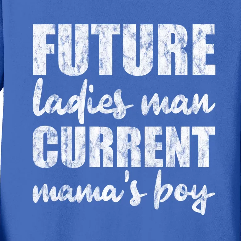 Future Ladies Current Mama's Gift Kids Long Sleeve Shirt