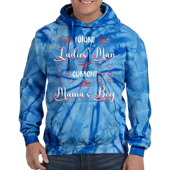 Future Ladies' Current Mama's Valentine's Day Gift Tie Dye Hoodie