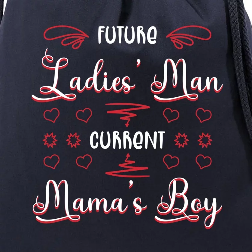 Future Ladies' Current Mama's Valentine's Day Gift Drawstring Bag